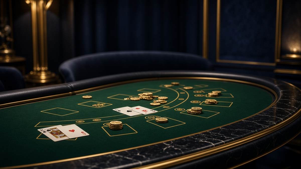 Table de blackjack